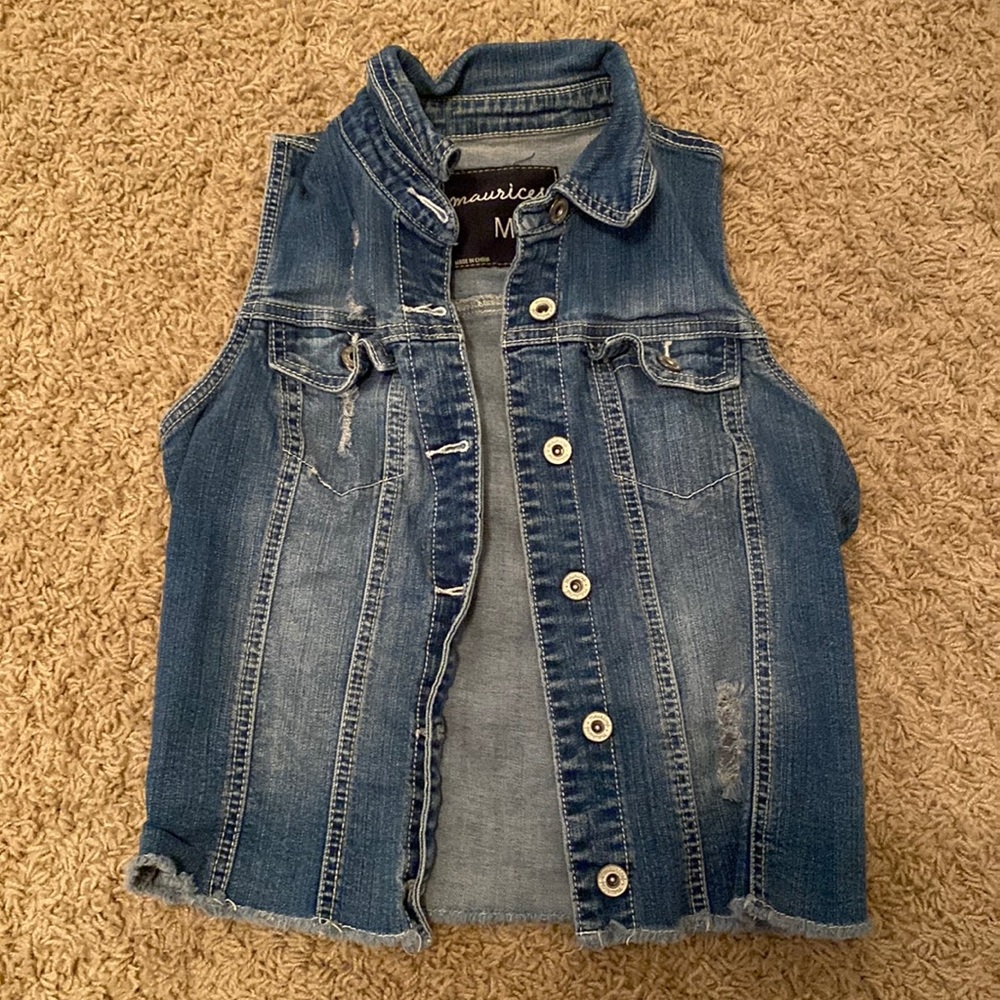 Maurices Denim Vest